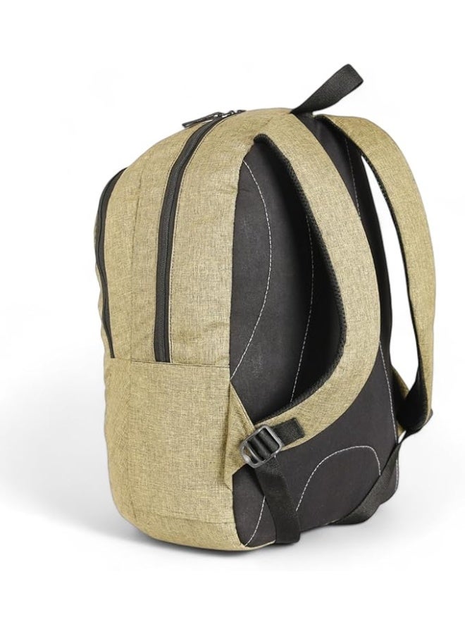 Force Unisex Beige Backpack - Image 3